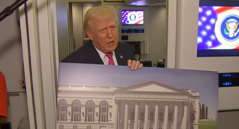 "US military building 'massive complex' beneath White House ballroom project: Trump