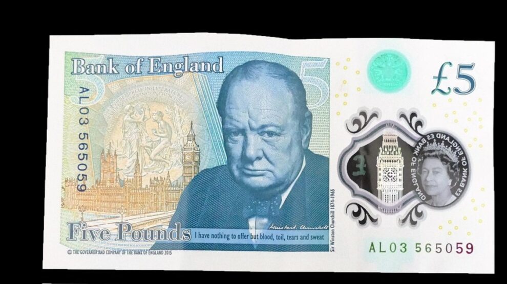 WWII leader Churchill to be removed from UK banknotes