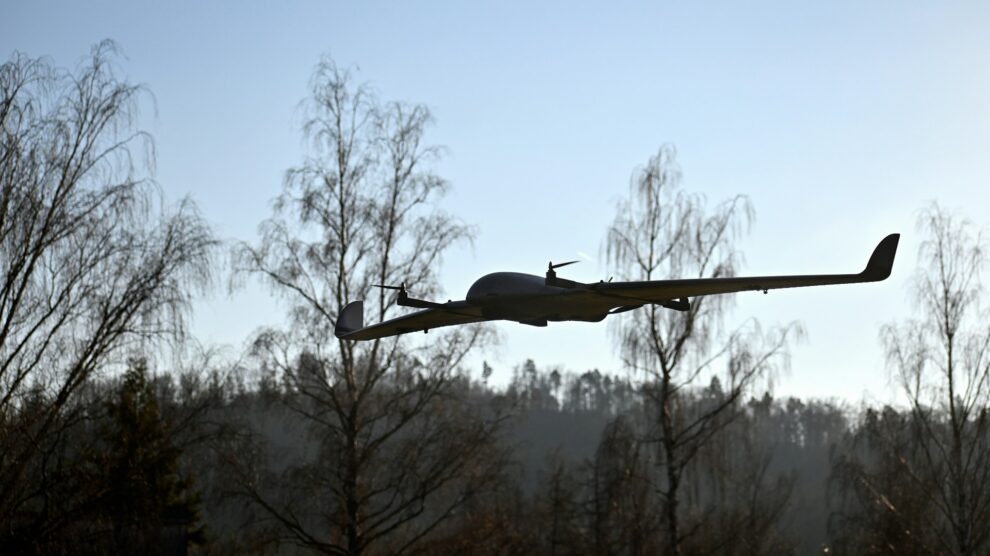 Ukrainian anti-drone teams