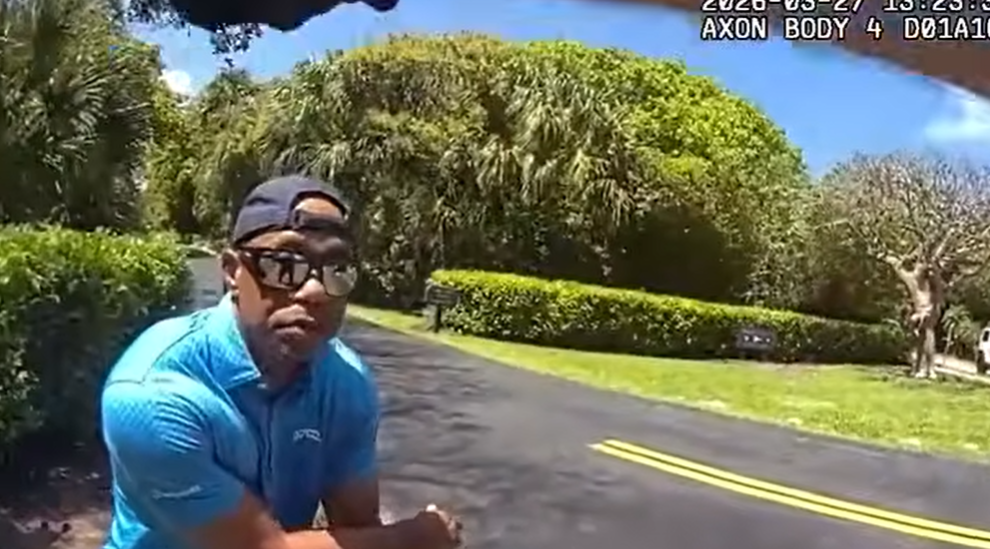 Body camera video released from Woods arrest