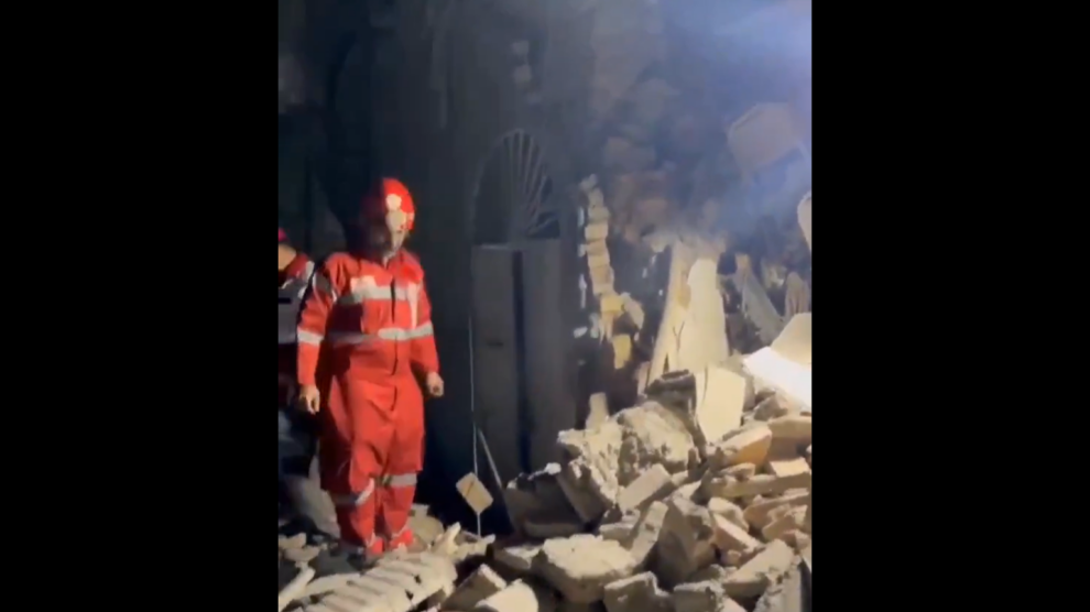 "Strikes 'completely destroyed' synagogue in Iranian capital: local media"