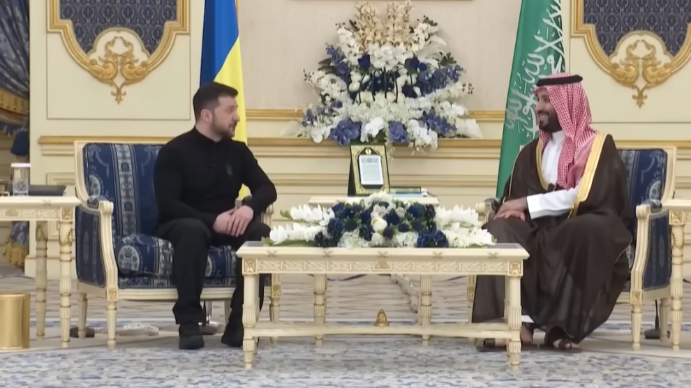 Zelensky, Saudi Crown Prince hold security talks in Jeddah
