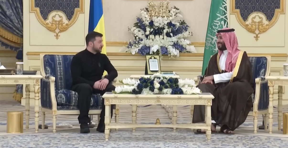 Zelensky, Saudi Crown Prince hold security talks in Jeddah