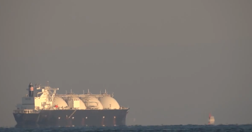 First tanker loaded with liquefied natural gas leaves Gulf: Kpler
