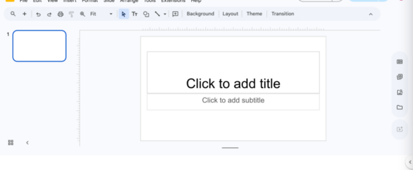 Google Slides White Bar Bottom