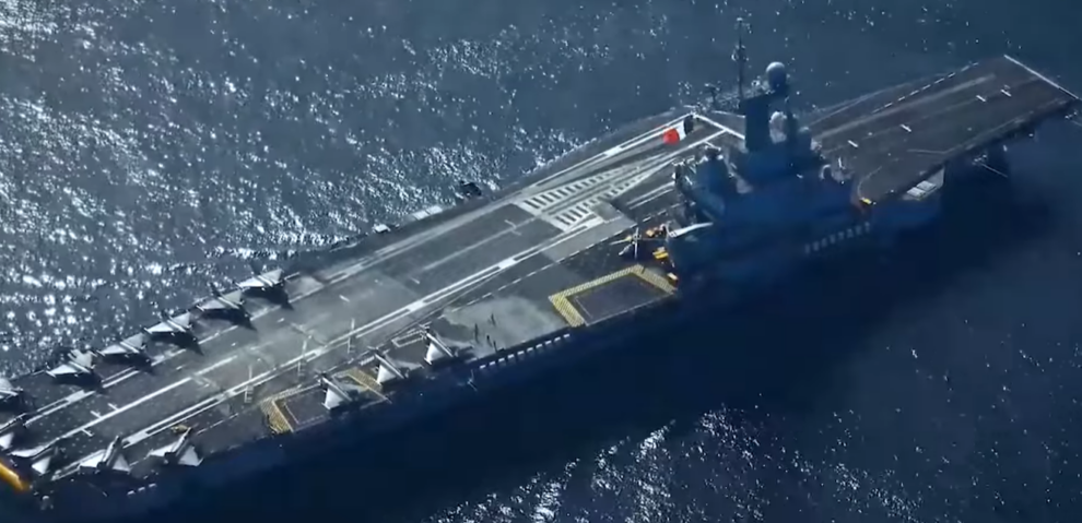 French aircraft carrier pre-positions for possible Hormuz mission