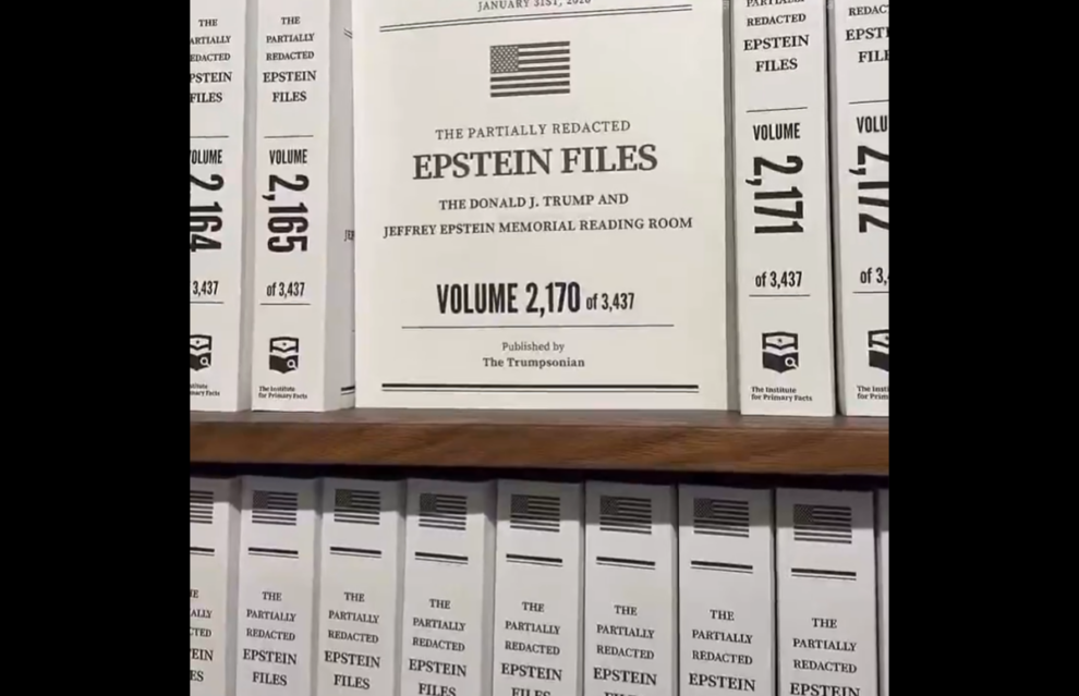 "Epstein files on display at New York pop-up exhibit, all 3.5 million pages