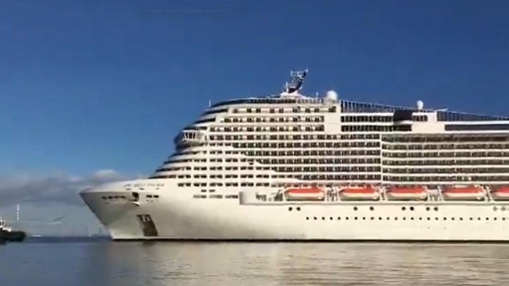 France locks down 1,700 on cruise ship after 90-year-old dies