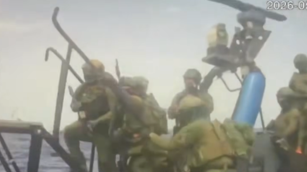 "Gaza-bound flotilla says Israeli forces intercepting fleet