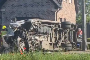 Several dead after train hits school bus in Belgium: official sources