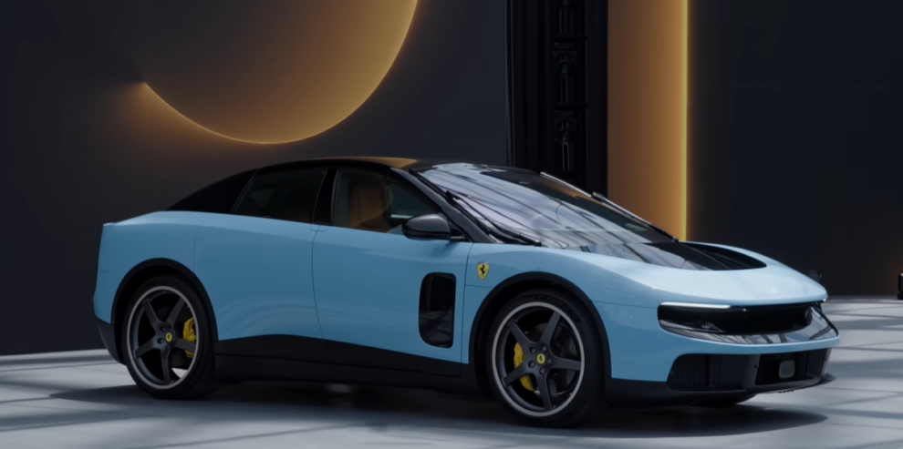 'Ferrari unveils first fully electric car"