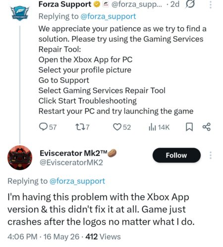 Forza Horizon 6 Not Working on Steam