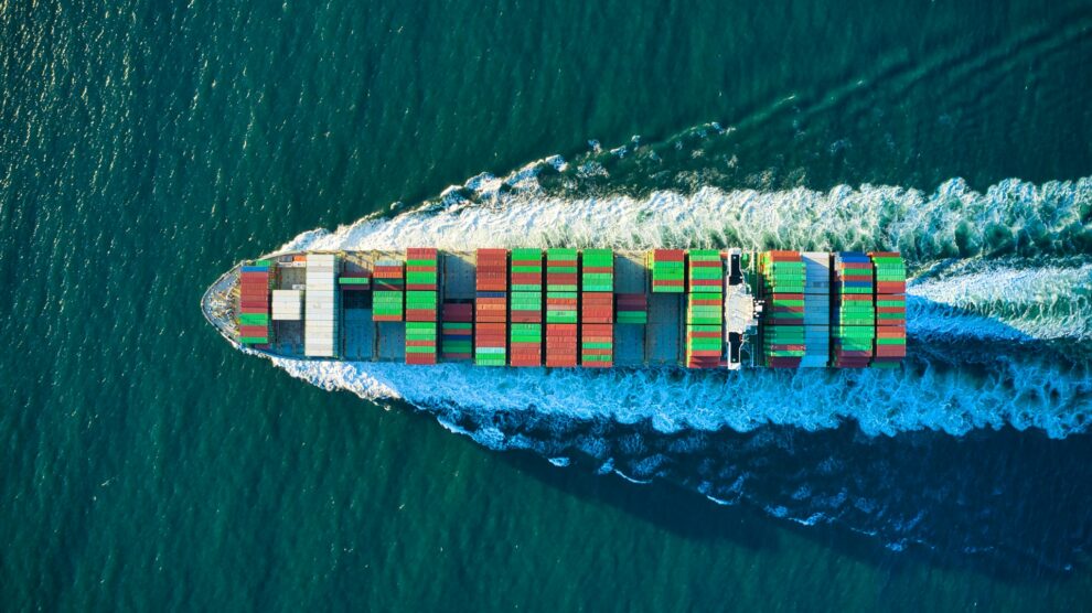 china cargo ship