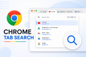 Remove Google Chrome Tab Search Icon