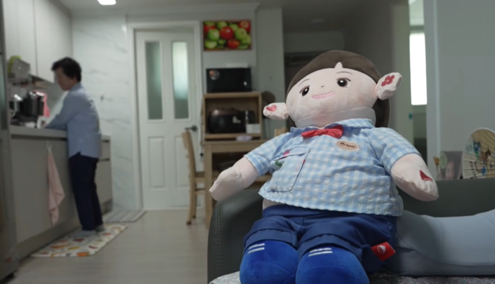 "In ageing South Korea, AI dolls care for the elderly"
