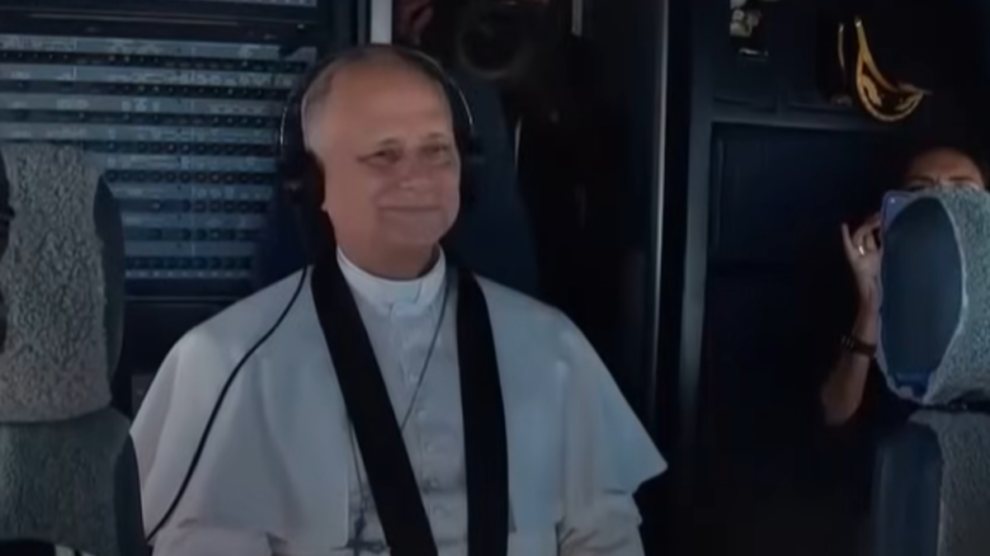 Pope exits plane on Spain's Canary Islands due to technical problem: AFP journalist