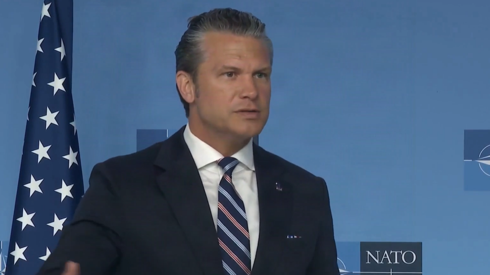 Hegseth tells NATO US will review force presence in Europe