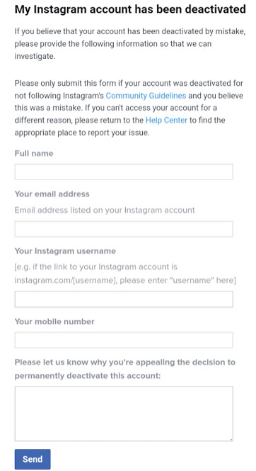 Recover Your disabled Instagram account in 2026