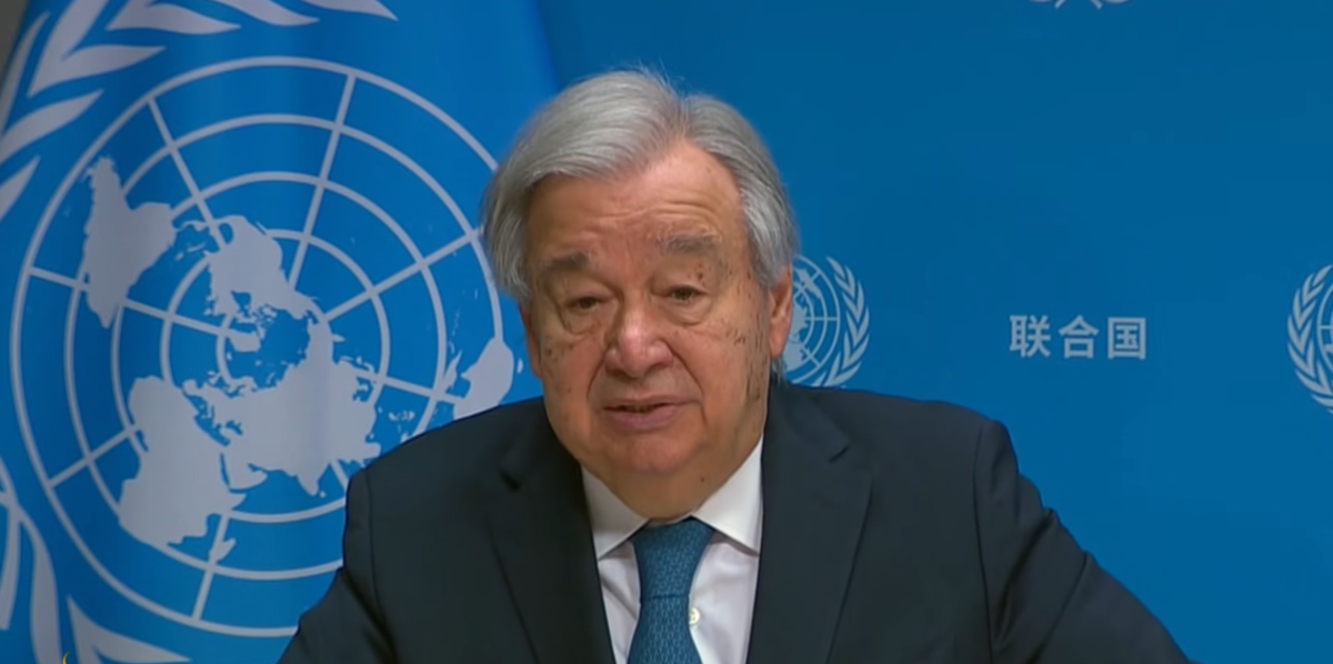 "World must not let AI 'vibe-code' humanity's future: UN chief