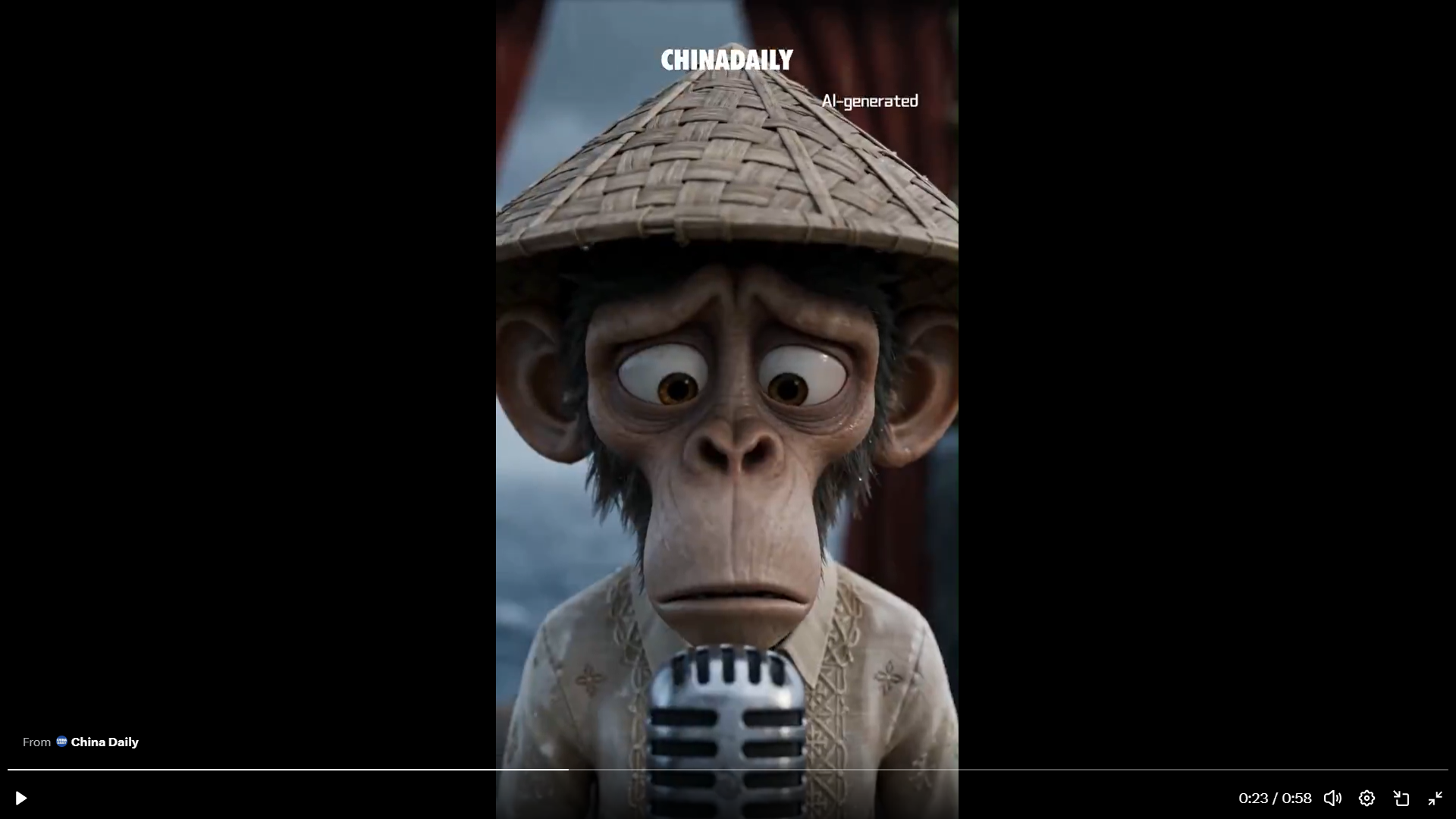 "Protest filed over China video of 'monkey' Philippines
