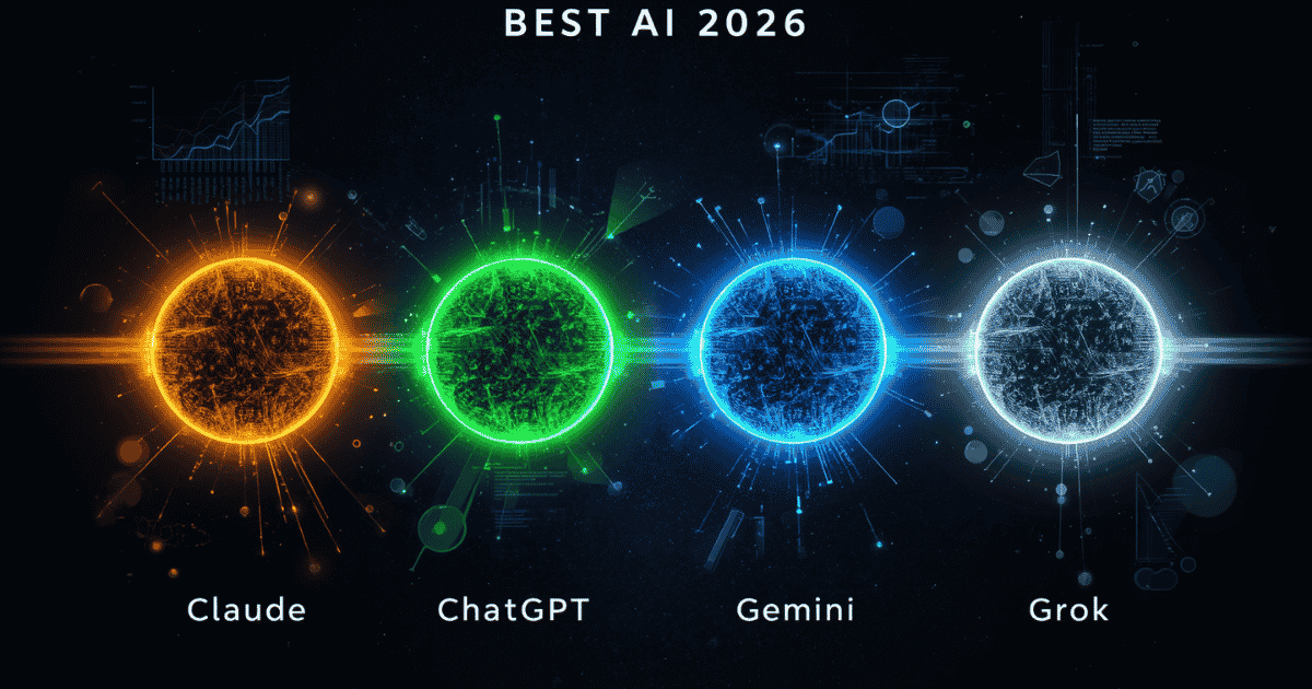Claude vs Gemini vs Grok vs ChatGPT: Which one is best?