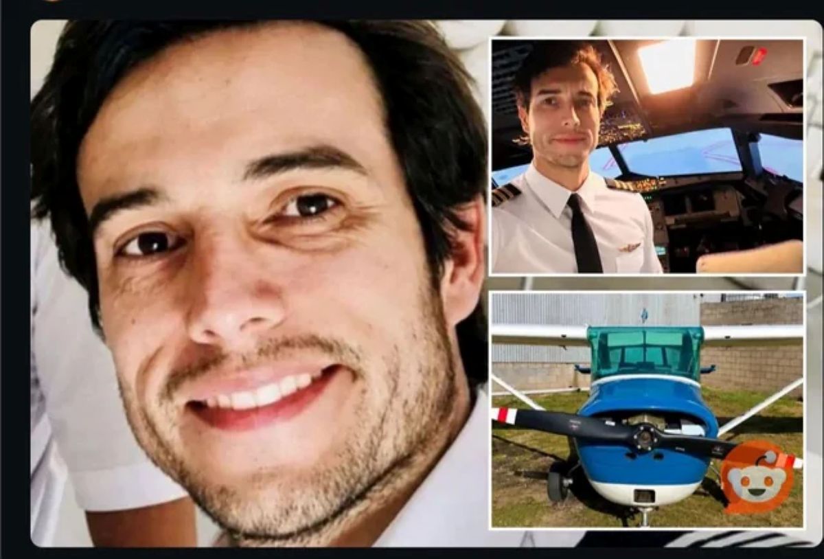 Argentina student pilot lands plane alone after flight instructor jumps to death
