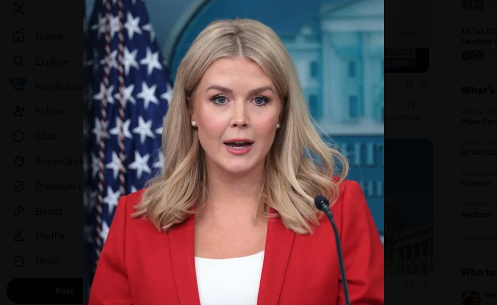 Karoline Leavitt announces she is leaving White House Press Secretary Role