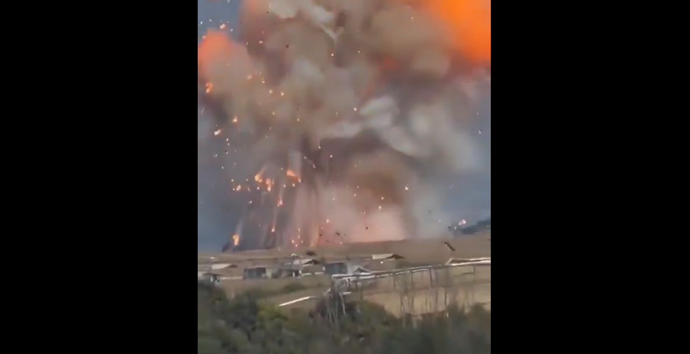Explosion rocks ammunition factory near Rome