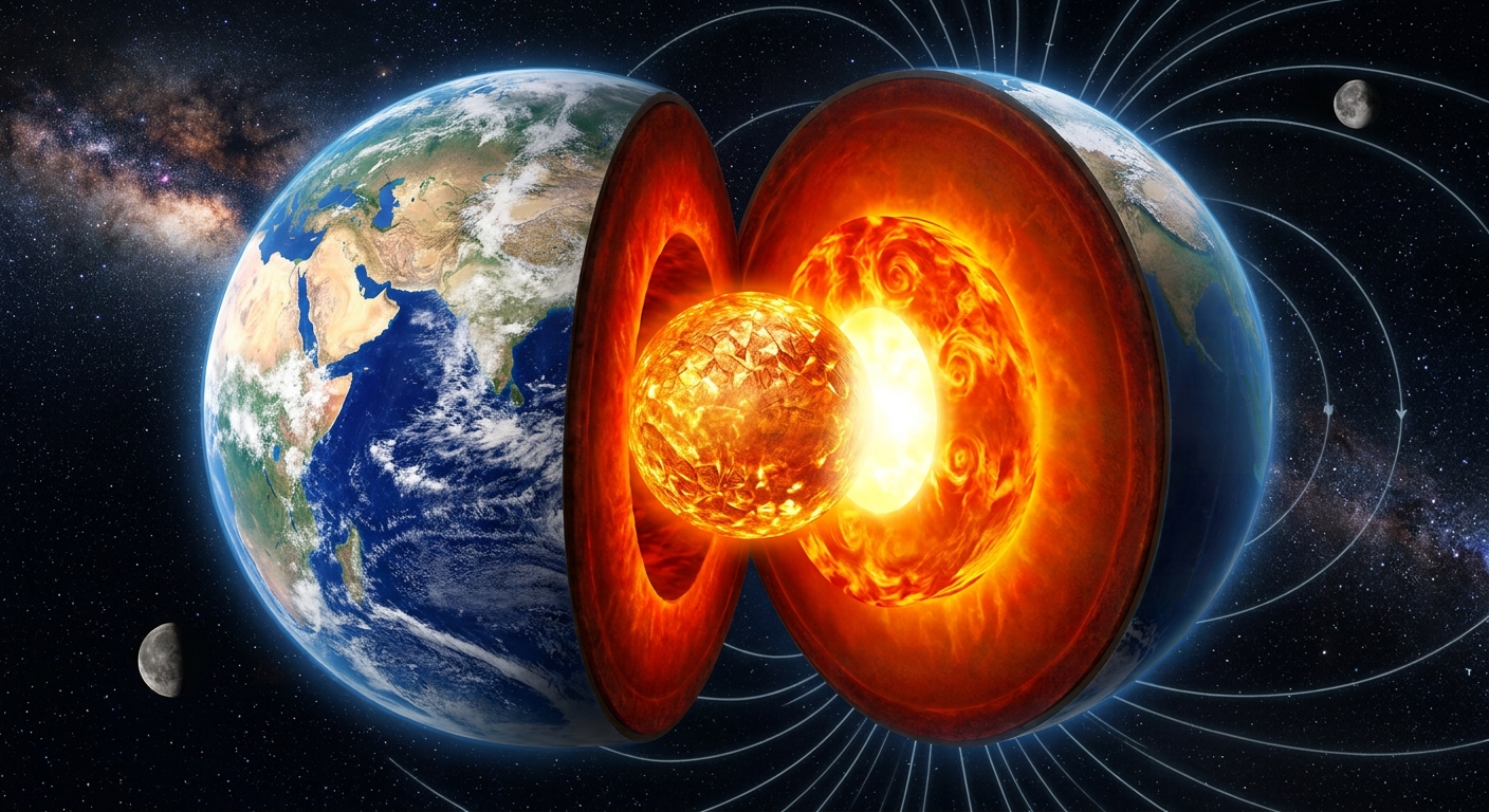 Earth’s Inner Core Is Changing the Length of Our Days, Study Finds