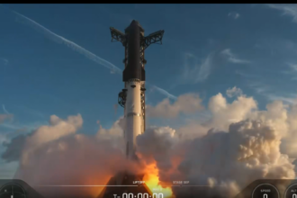 SpaceX puts Starship megarocket in orbit for first time
