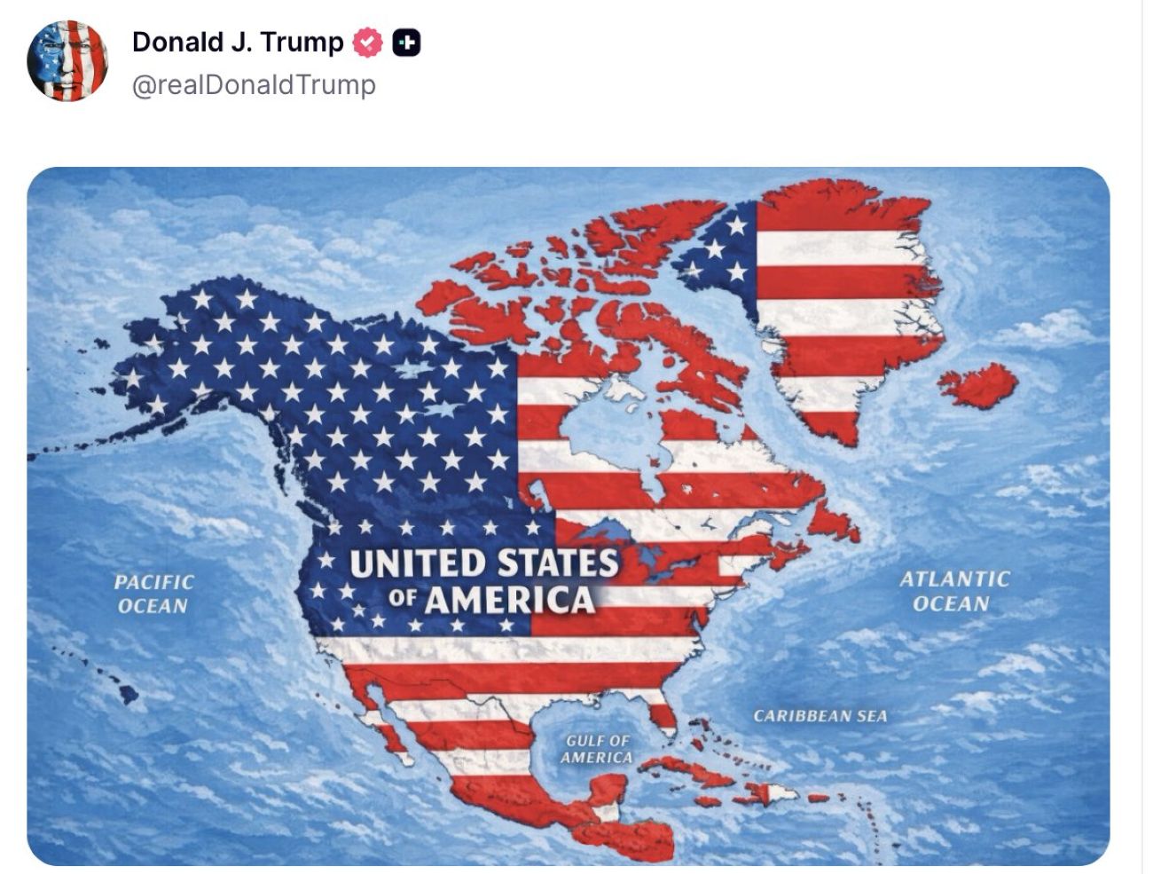 Trump map Canada Greenland Iceland Iceland summoned US ambassador trump map