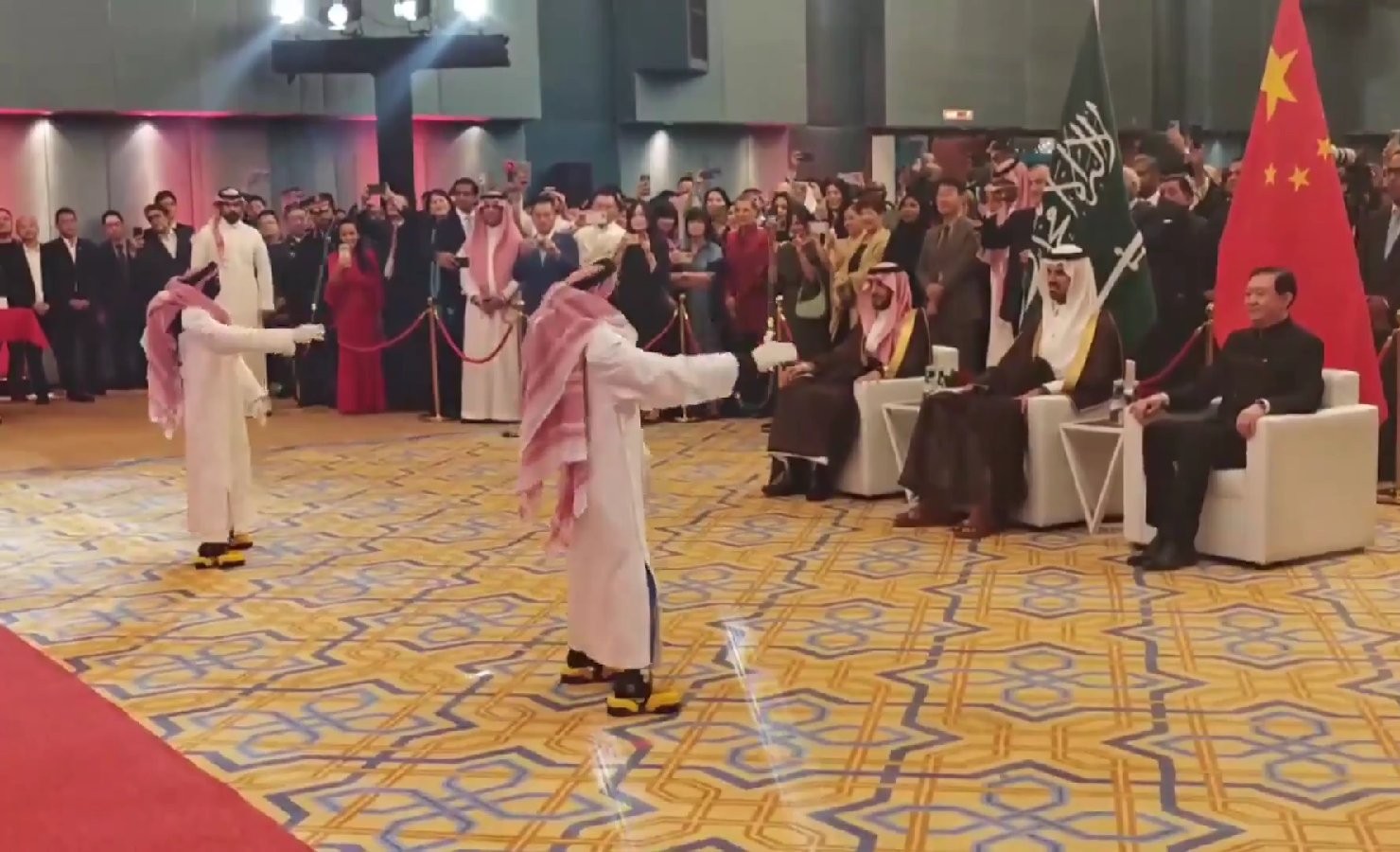 VIDEO: Chinese humanoid robots perform Saudi sword dance in Riyadh