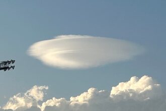Washington DC UFO cloud