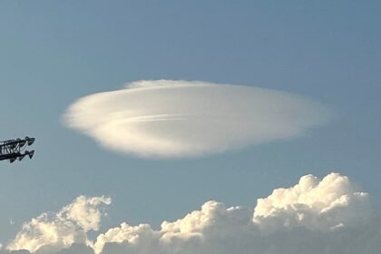 Washington DC UFO cloud