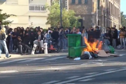 France student protests disrupt lessons at 413 high schools on Monday: ministry