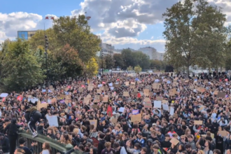 High school students turn out for new protests across France