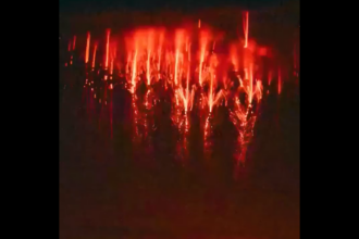 Photographer Captures Mysterious Red Sprites Towering Over Corsica