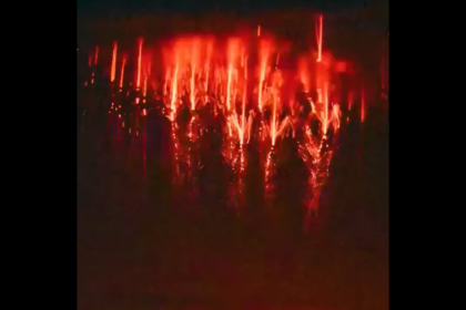 Photographer Captures Mysterious Red Sprites Towering Over Corsica