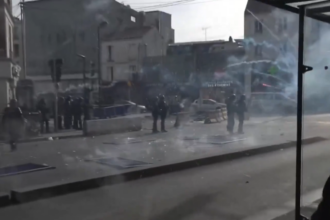 "Paris police ban people carrying petrol or fireworks following weekend riots