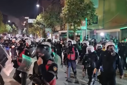 Albania hybrid war unrest