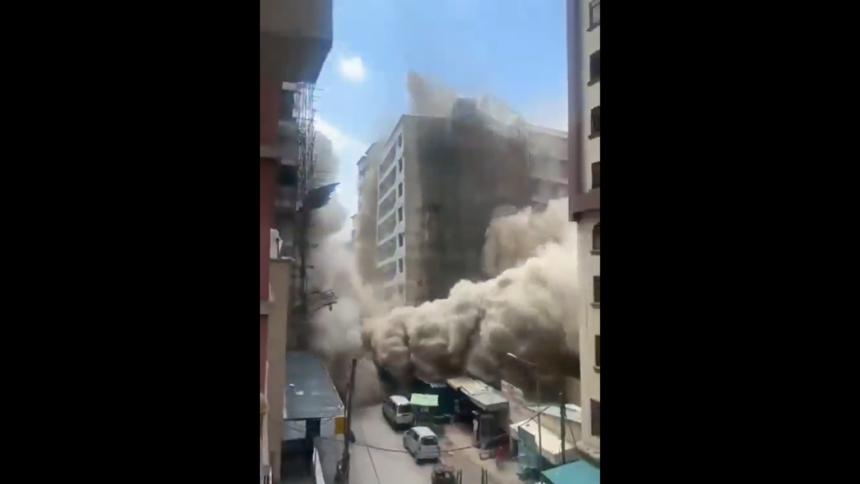 Casualties feared as multi-storey building collapses in Nairobi