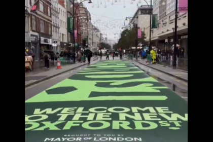 Part of London's Oxford Street pedestrianised 'forever'
