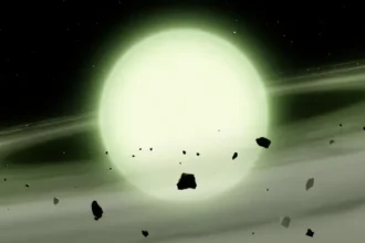 A Green Star? Astronomers Reveal a White Dwarf With an Unusual Glow